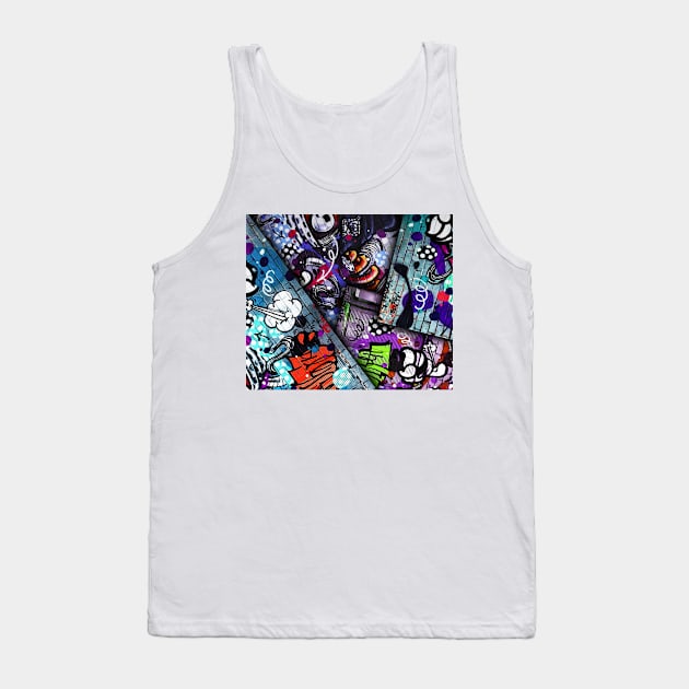 Funky Tank Top by daghlashassan